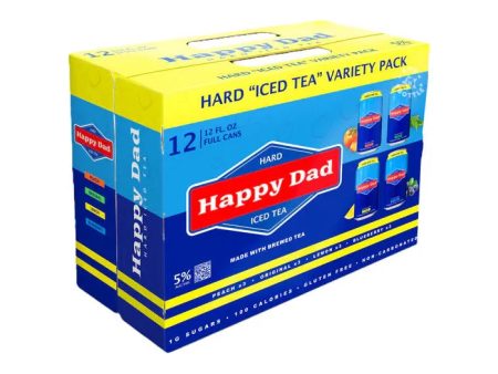 **Happy Dad Iced Tea Variety Pack (12pk) Sale