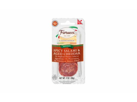 Fiorucci Spicy Salami & Aged Cheddar Hot on Sale