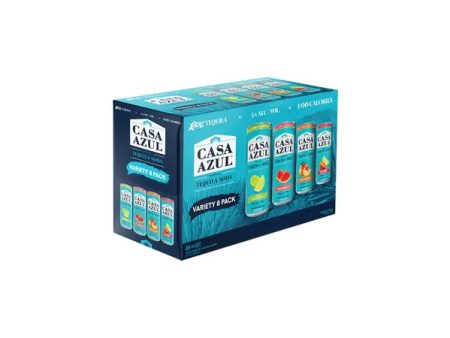 **CasaAzul Tequila Soda Variety Pack (8pk) Online Hot Sale