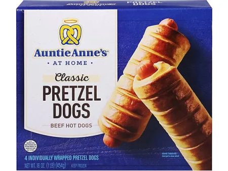 Auntie Anne s Pretzel Dogs 4pk on Sale