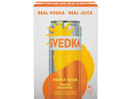 Svedka Mango Pineapple (4pk) Online Sale