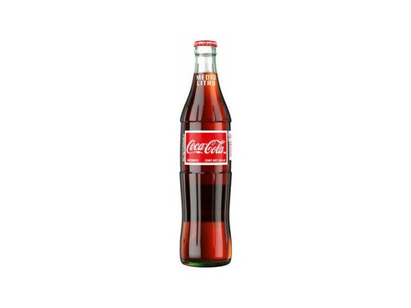 .5 Liter Coke Mexico Glass Bottle For Sale