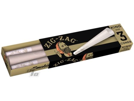 Zig Zag King Cones 3 pack Discount