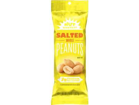 Nut Harvest Salted Whole Peanuts For Discount