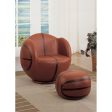 2 Piece Youth Chair & Ottoman For Discount