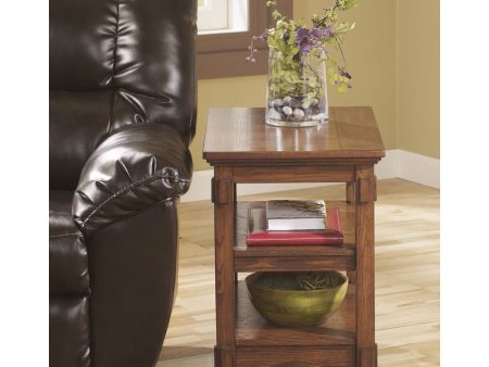 Cross Island Chair Side End Table Discount