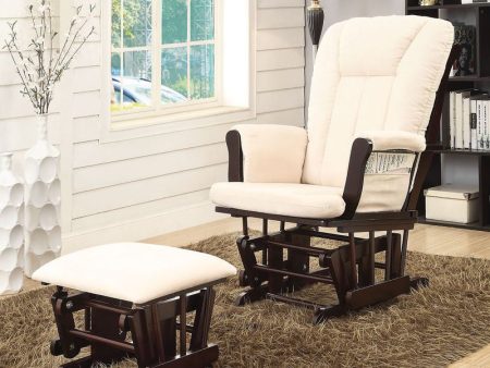 2 Piece Glider Chair & Ottoman Fashion