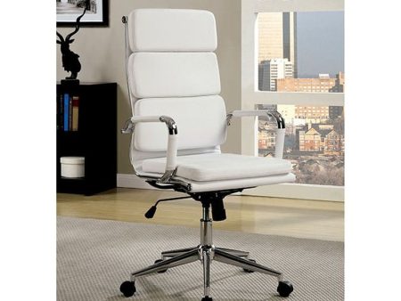 Mercedes White Large Office Chair For Discount