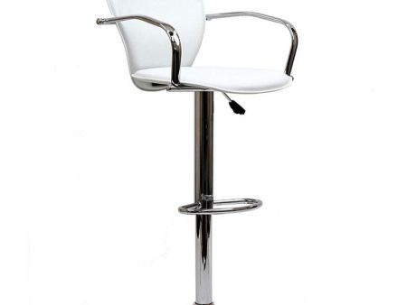 Captain Bar Stool in White Supply