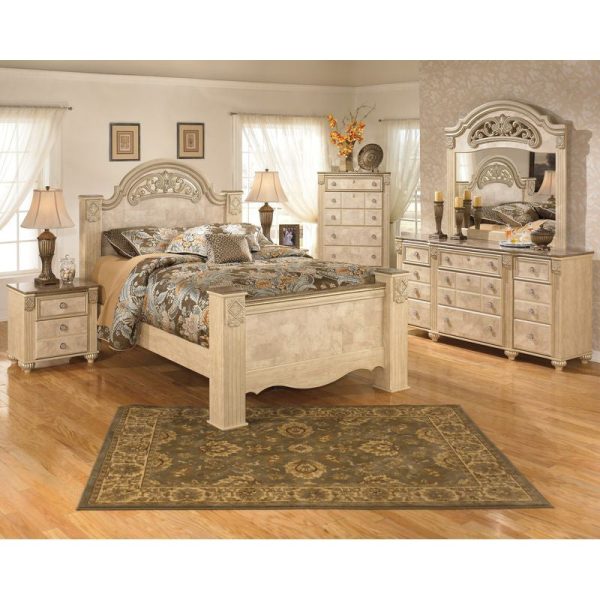 Saveaha Post Bedroom Group (King) Sale