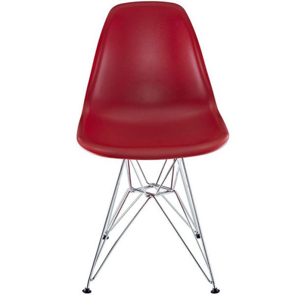 Paris Dining Side Chair in Red Online now