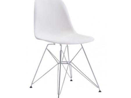 Zip Dining Chair White Cheap