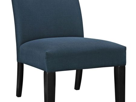 Auteur Fabric Armchair in Azure Hot on Sale