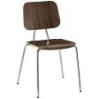 Motive Dining Wood Side Chair in Walnut Cheap