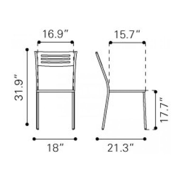 Wald Dining Chair White Sale