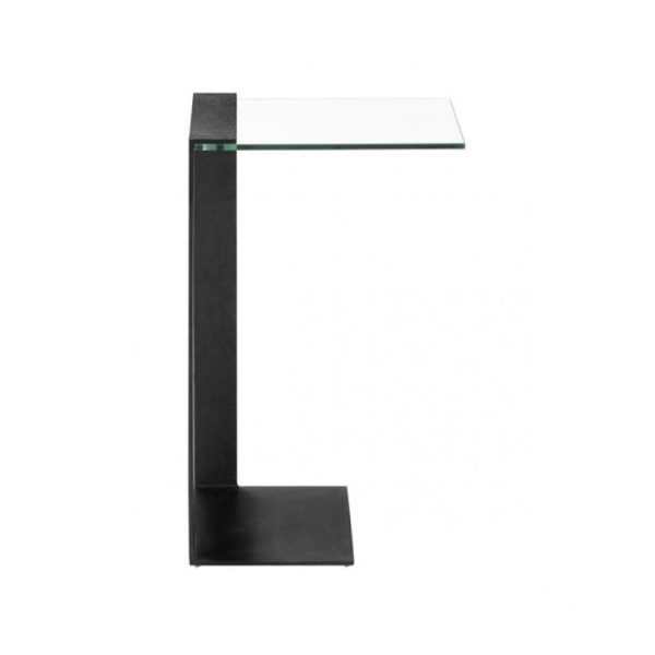 Zeon Side Table Black For Discount