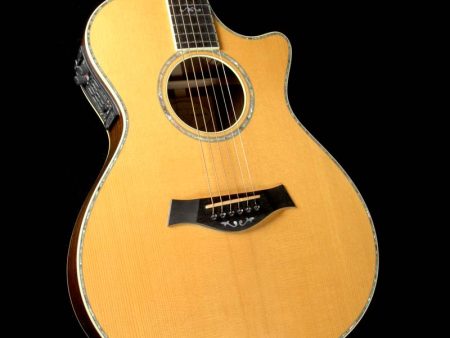 Used 2002 Taylor 912ce Grand Concert Acoustic Guitar Natural Discount