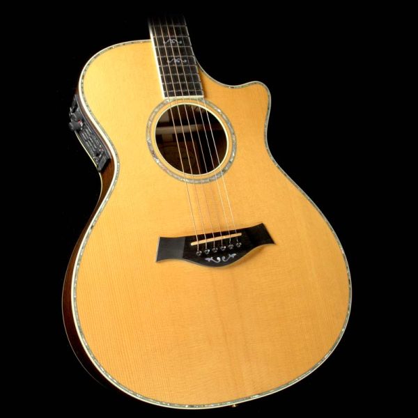 Used 2002 Taylor 912ce Grand Concert Acoustic Guitar Natural Discount