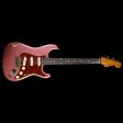 Used Fender Custom Shop Masterbuilt Yuriy Shishkov Mahogany  60 Stratocaster Relic Electric Guitar Burgundy Mist Online Sale