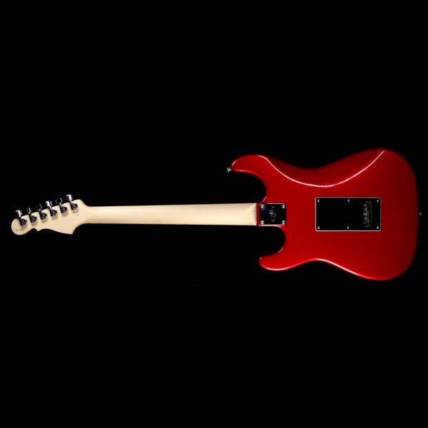 Used 2009 G&L Legacy Electric Guitar Candy Apple Red For Cheap