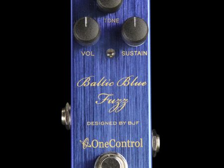 One Control BJF Series Baltic Blue Fuzz Effect Pedal Online Hot Sale