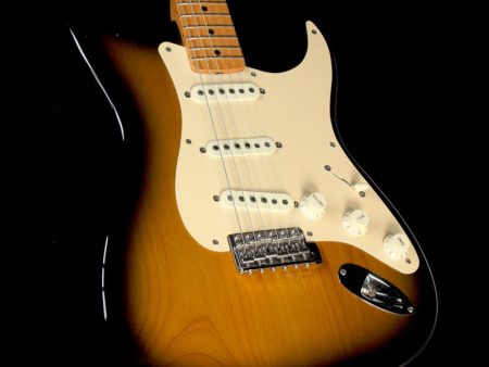 Used 2009 Fender Eric Johnson Stratocaster Electric Guitar 2-Tone Sunburst For Cheap