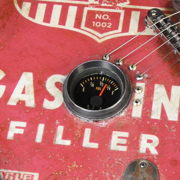 McSwain Gasoline SM-2 Electric Guitar Oil Can Graphics Online now