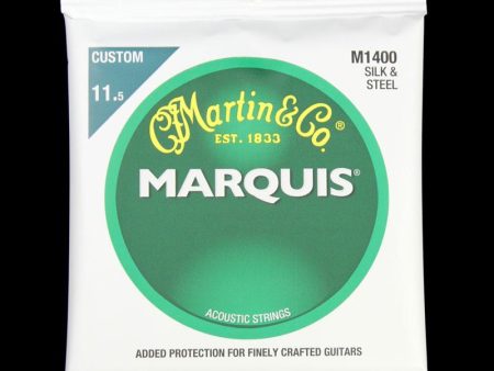 Martin Marquis Silk & Steel Folk Strings (.0115-.47) For Sale