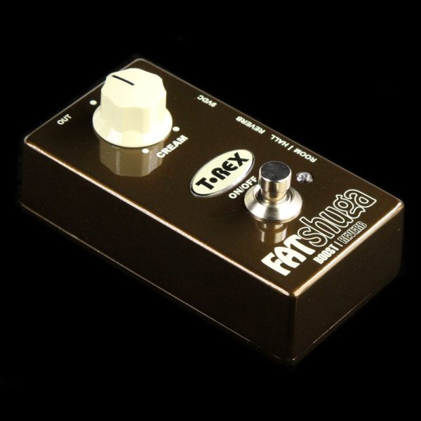 T-Rex Fat Shuga Boost and Reverb Effect Pedal Discount