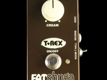 T-Rex Fat Shuga Boost and Reverb Effect Pedal Discount