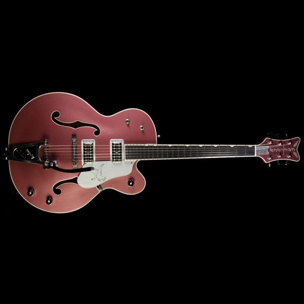 Used 2015 Gretsch G6136T-LTD15 Falcon Limited Edition Electric Guitar Rose Metallic Online now