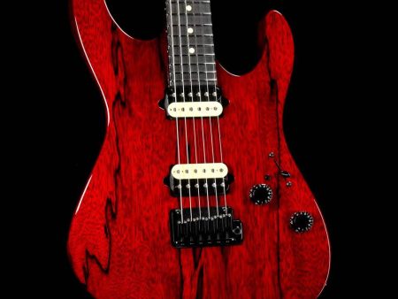 Suhr Modern Set Neck Black Limba Trans Red Discount