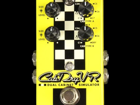 Digitech CabDryVR Dual Cabinet Simulator Effect Pedal Fashion