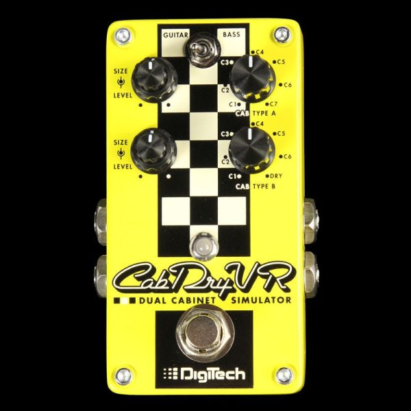 Digitech CabDryVR Dual Cabinet Simulator Effect Pedal Fashion