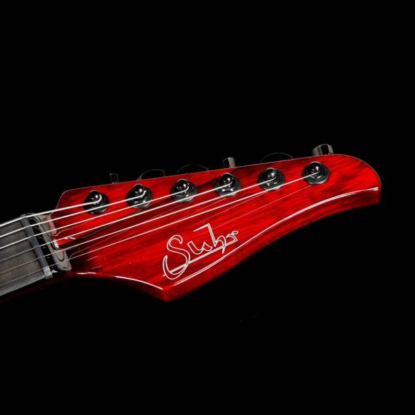 Suhr Modern Set Neck Black Limba Trans Red Discount