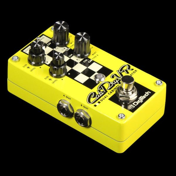 Digitech CabDryVR Dual Cabinet Simulator Effect Pedal Fashion