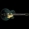 Used 2015 Gretsch G6196T-59GE Vintage Select 1959 Country Club Electric Guitar Cadillac Green Online Hot Sale