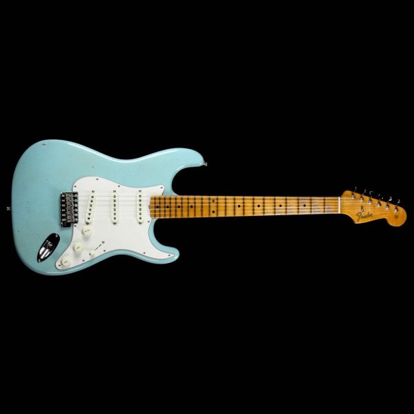 Fender Custom Shop Postmodern Stratocaster Journeyman Relic Aged Daphne Blue on Sale