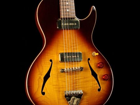 B&G Guitars Little Sister Crossroads Cutaway Tobacco Burst on Sale