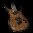 Legator Ninja-200 SE Fanned Fret Electric Guitar Charcoal Burl Online Hot Sale