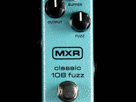 MXR Classic 108 Fuzz Mini Effect Pedal Discount