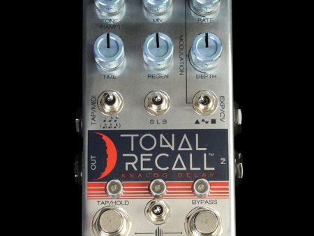 Chase Bliss Tonal Recall Analog Delay Effect Pedal Discount