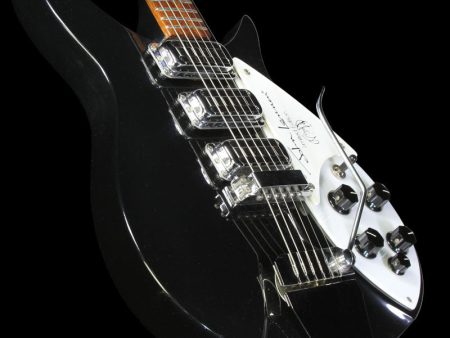 Used 1990 Rickenbacker 325JL John Lennon Short Scale Limited Edition Electric Guitar Jetglo Cheap