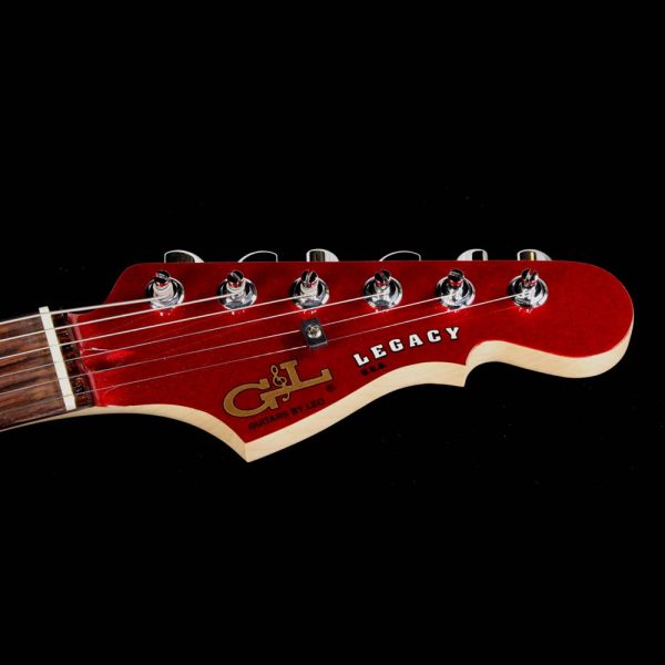 Used 2009 G&L Legacy Electric Guitar Candy Apple Red For Cheap