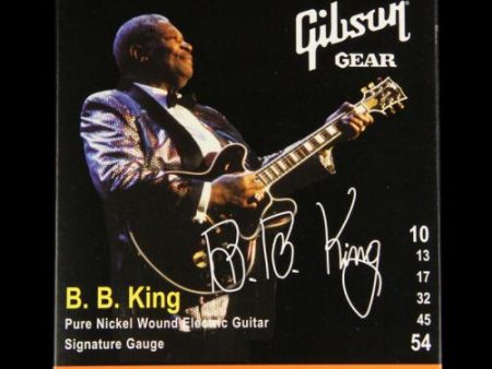 Gibson B.B. King Signature Electric Strings (10-54) Sale